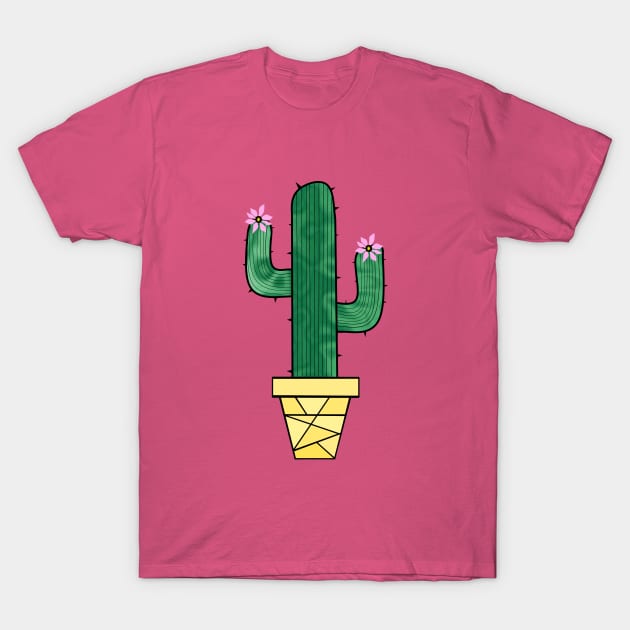 CUTE And Prickly Cactus - Cactus Art T-Shirt by SartorisArt1